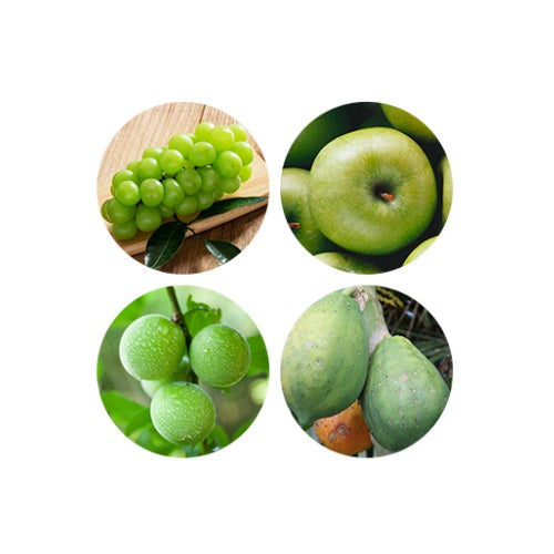 Four Green Fruits