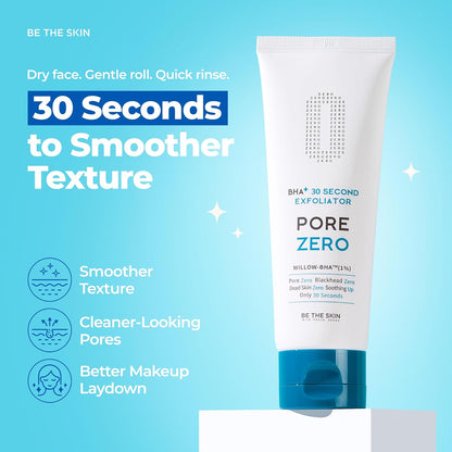 BHA+ Pore Zero 30 Second Exfoliator